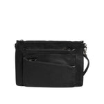 Dolce & Gabbana Black Palmellato Leather Logo Plaque Shoulder Borse Bag BAG4417