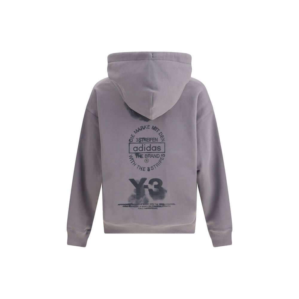 Y-3 Gray Cotton Sweatshirt