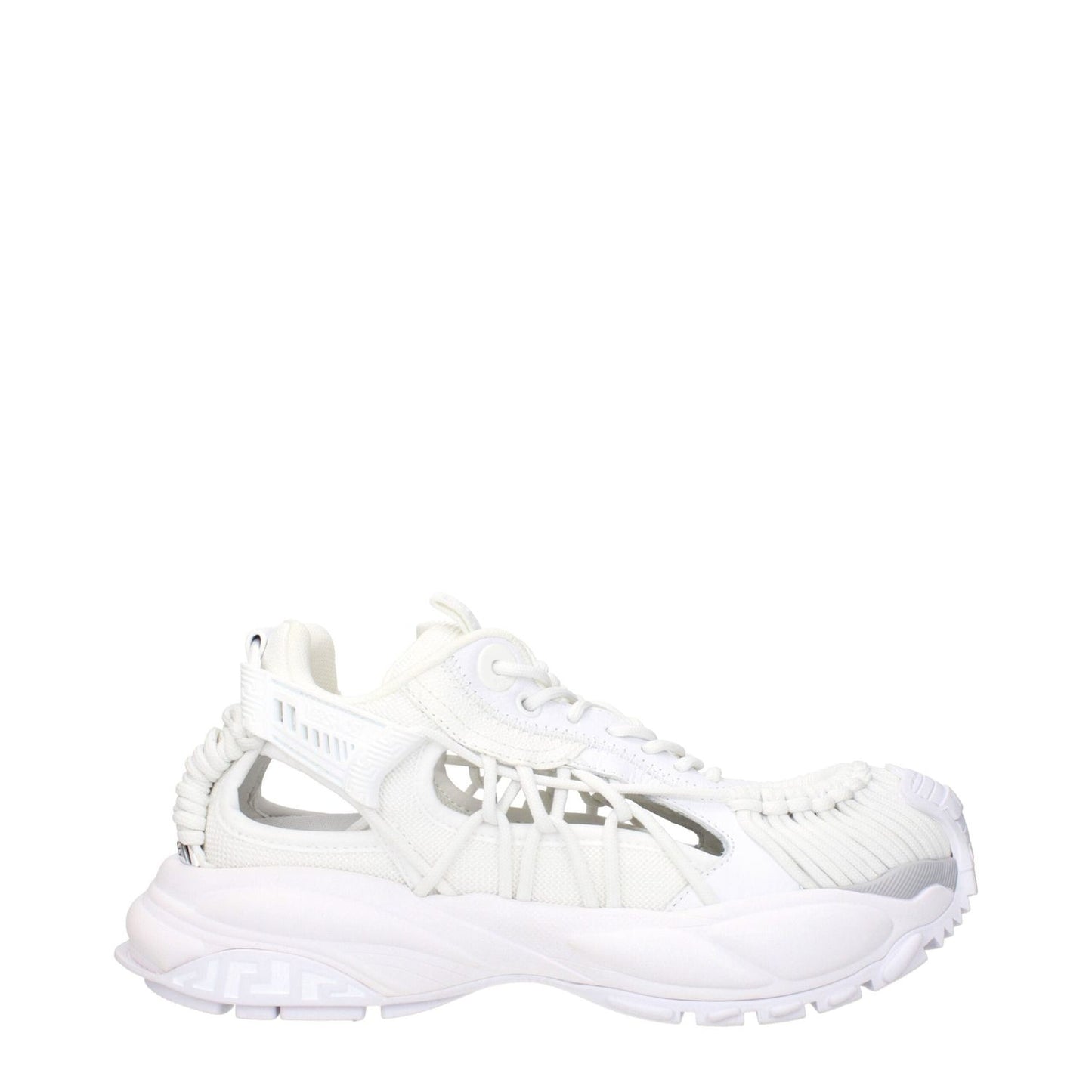 Versace White Leather Low Tops VE-15247743549705-EU35/US5