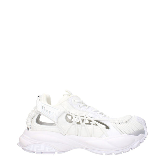 Versace White Leather Low Tops VE-15247743549705-EU35/US5