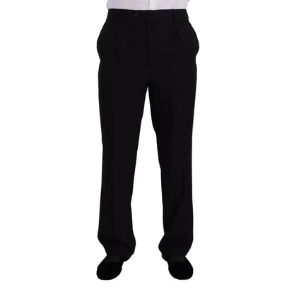 Domenico Tagliente Blue Polyester Single Breasted Formal 2 Piece Suit