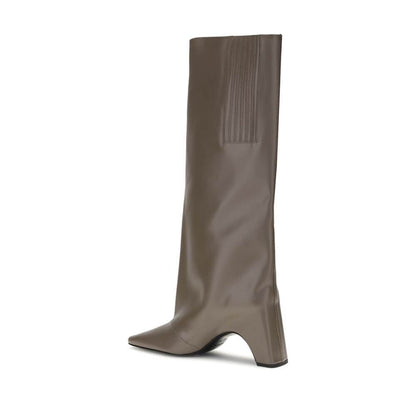 Coperni Gray Calf Leather Bos Taurus Boots