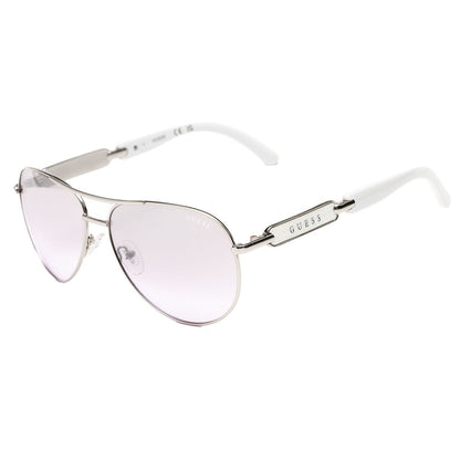 Guess Gray Metal Sunglasses