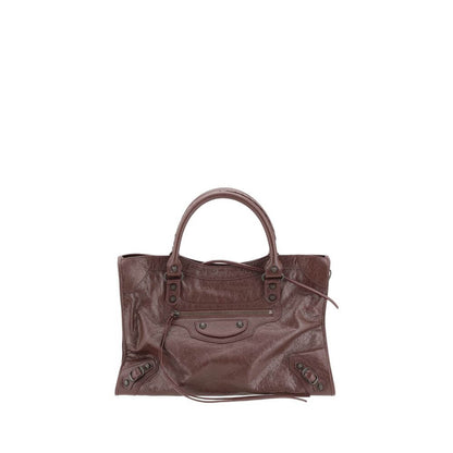 Balenciaga Brown Calf Leather Bos Taurus Shoulder Bag