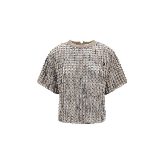 Brunello Cucinelli Short sleeve Sweater BR-MGSR24300COE63-S