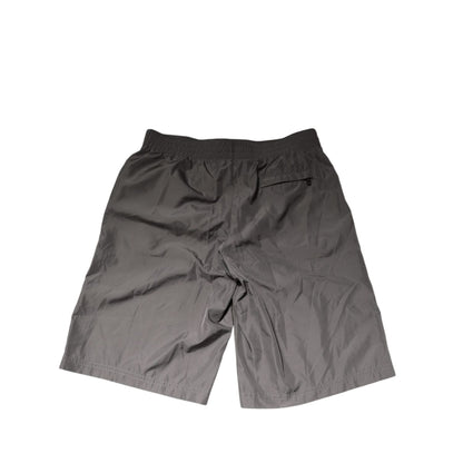 Dolce & Gabbana Light Gray Nylon Elastic Waist Shorts Swimwear