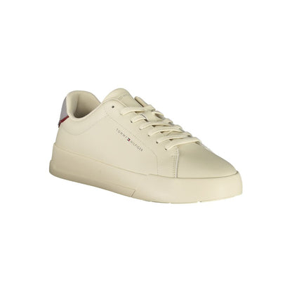 Tommy Hilfiger Beige Polyester Sneaker