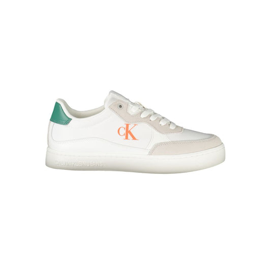 Calvin Klein White Leather Men Sneaker CA-39385-EU40/US7
