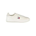 Tommy Hilfiger White Leather Men Sneaker TO-39403-EU40/US7