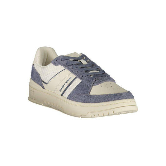 Tommy Hilfiger White Leather Men Sneaker TO-39410-EU40/US7