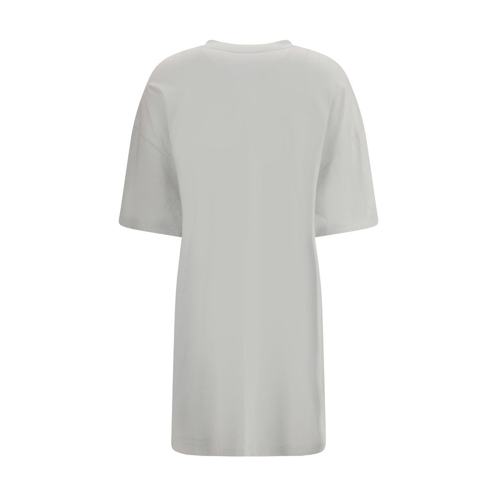 Balenciaga White Cotton Casual Dress