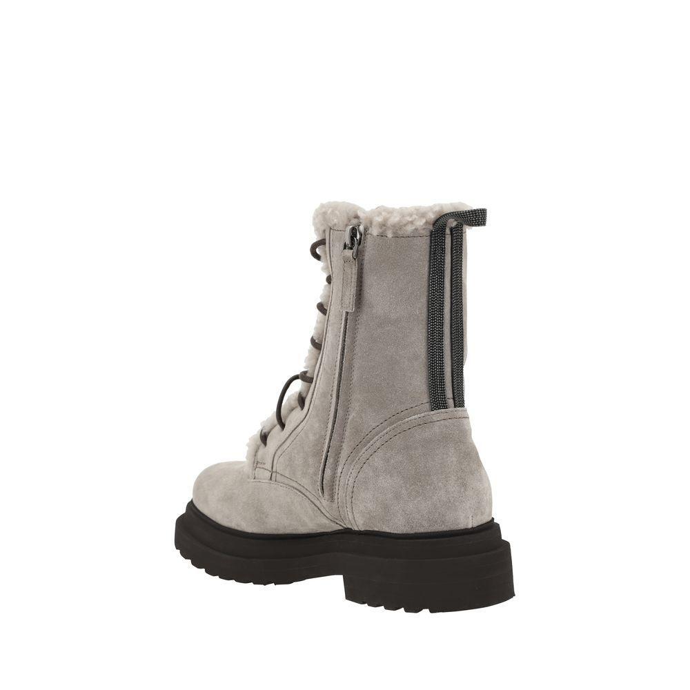 Brunello Cucinelli Women Laced Ankle Boots