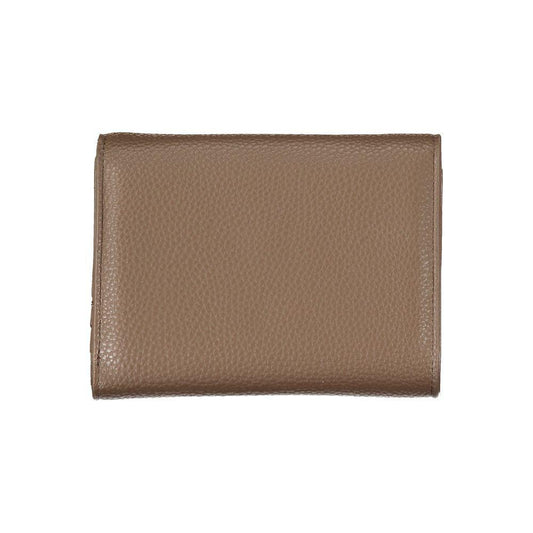 Mario Valentino Brown Polyethylene Women Wallet
