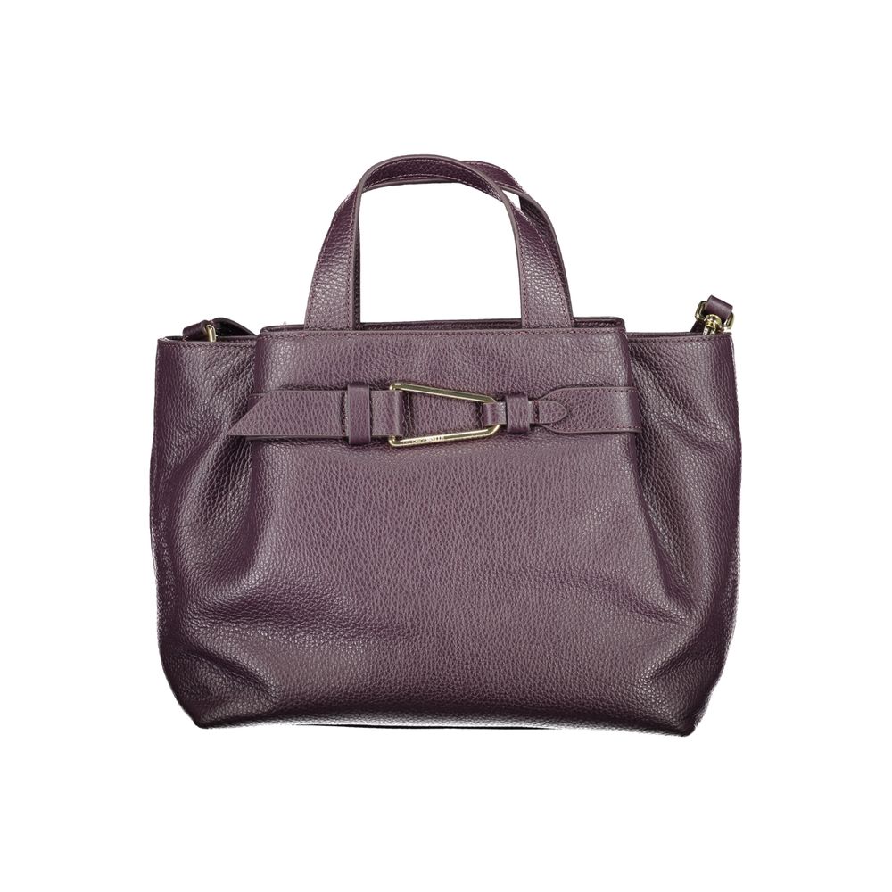 Coccinelle Purple Leather Women Handbag