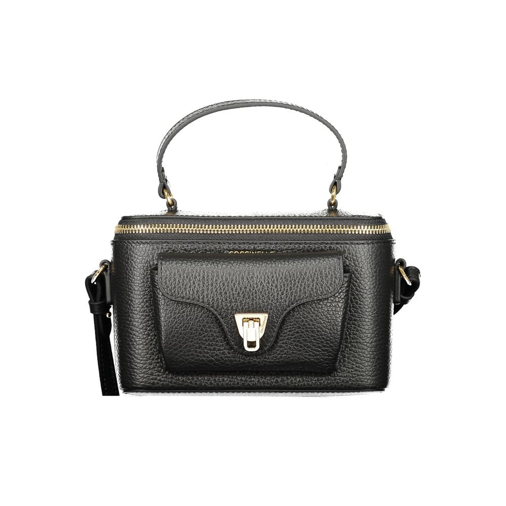 Coccinelle Black Leather Handbag