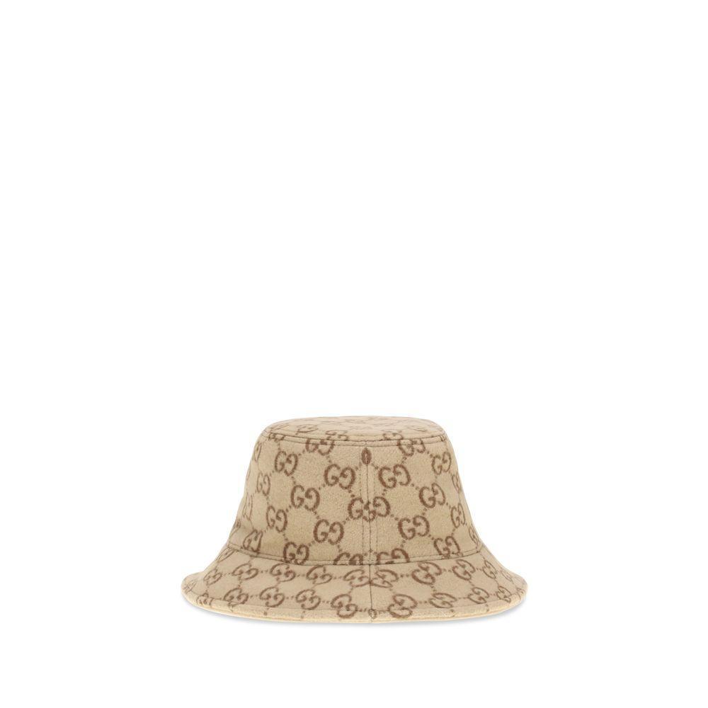 Gucci GG jacquard wool Bucket Hat GU-8387443HBC42600-L