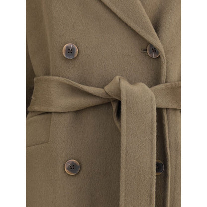 Dynamis Studio Brown Wool Coat