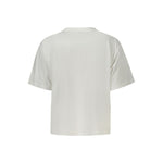Guess Jeans White Cotton Tops & T-Shirt