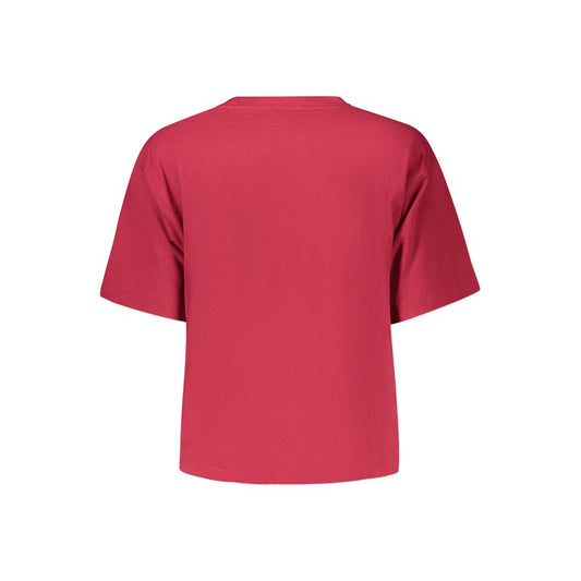 Guess Jeans Red Cotton Women Top GU-39574-M