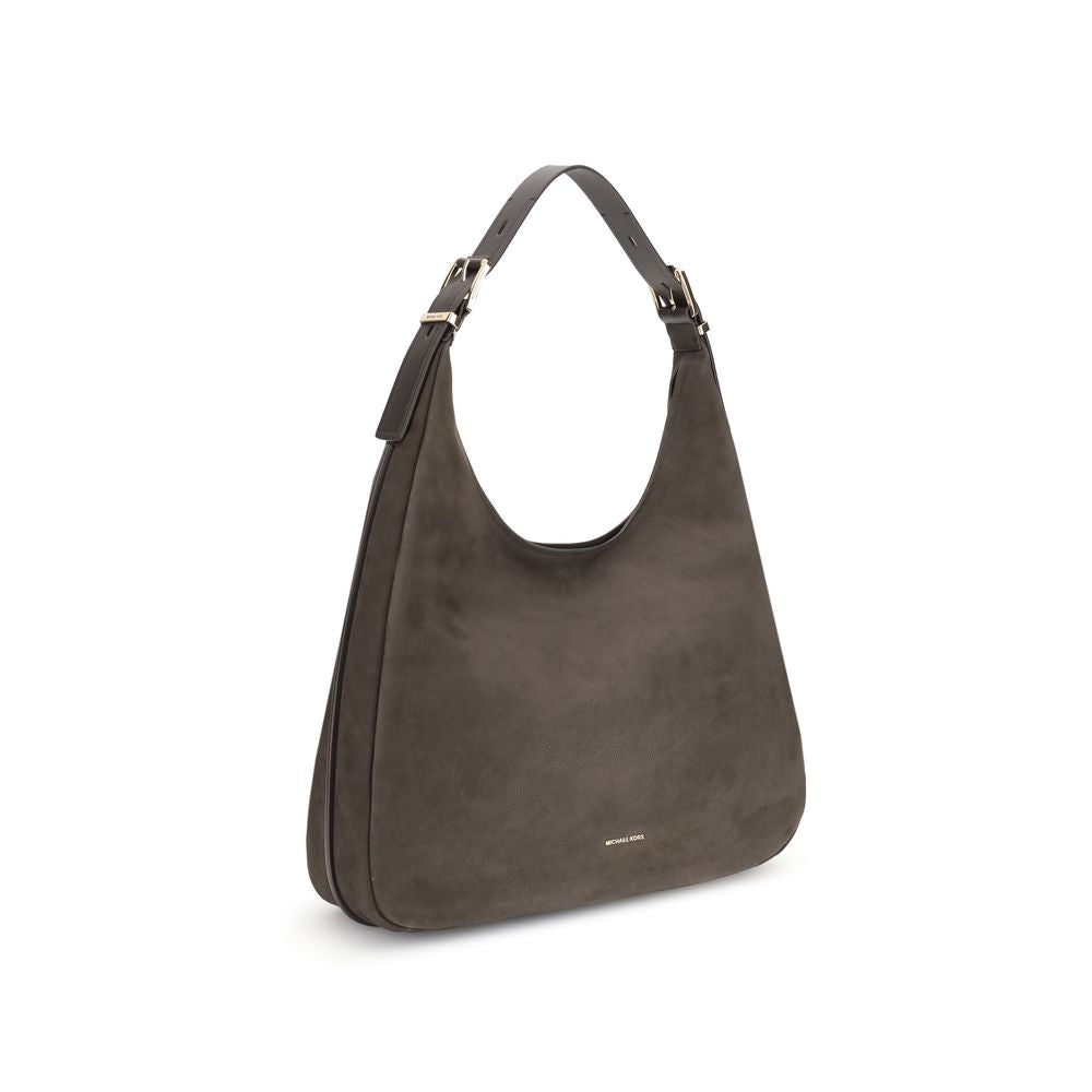 Front view with bag zipped and handles upright.