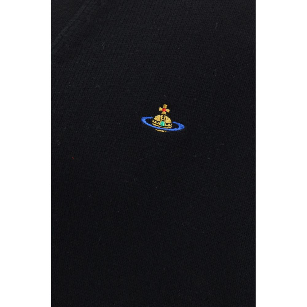 Vivienne Westwood Black Cotton Cardigan
