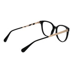 Max & Co Black Women Glasses Frame, full-rim round style with plastic black frame and demo lenses, size 52-16-140.
