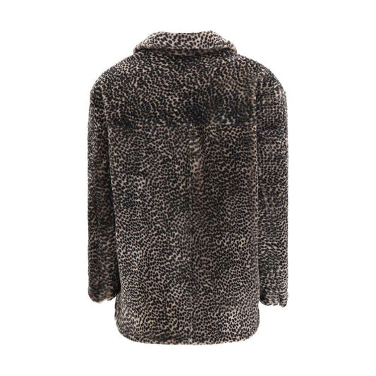 Salvatore Santoro Spotted patterned Fur Jacket