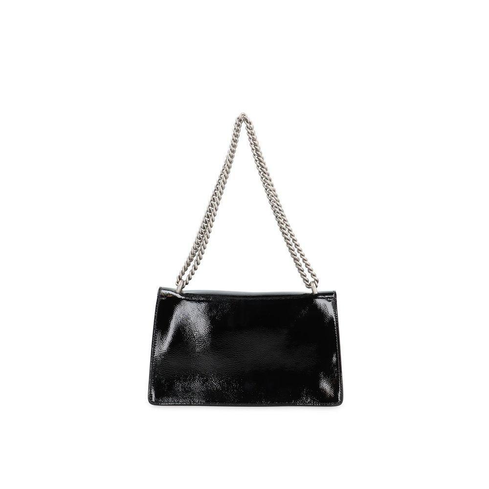 Front view with bag zipped and handles upright.