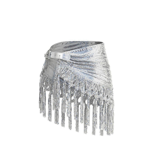 Rabanne Silver Belt