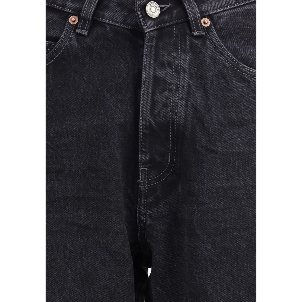Saint Laurent Black Cotton Slim Fit Jeans