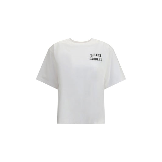 Dolce & Gabbana Cotton T-Shirt DO-F8U10ZGDDBBW0800-L