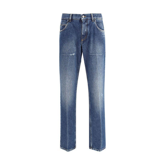 Dolce & Gabbana Straight Jeans DO-GYJCCDG8NJ8S9001-IT48 | M