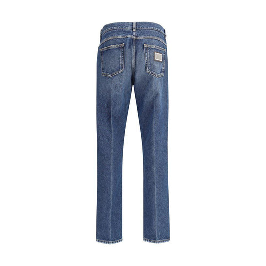 Dolce & Gabbana Straight Jeans DO-GYJCCDG8NJ8S9001-IT48 | M