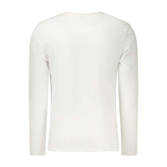 Hugo Boss White Cotton Men T-Shirt BO-39637-S