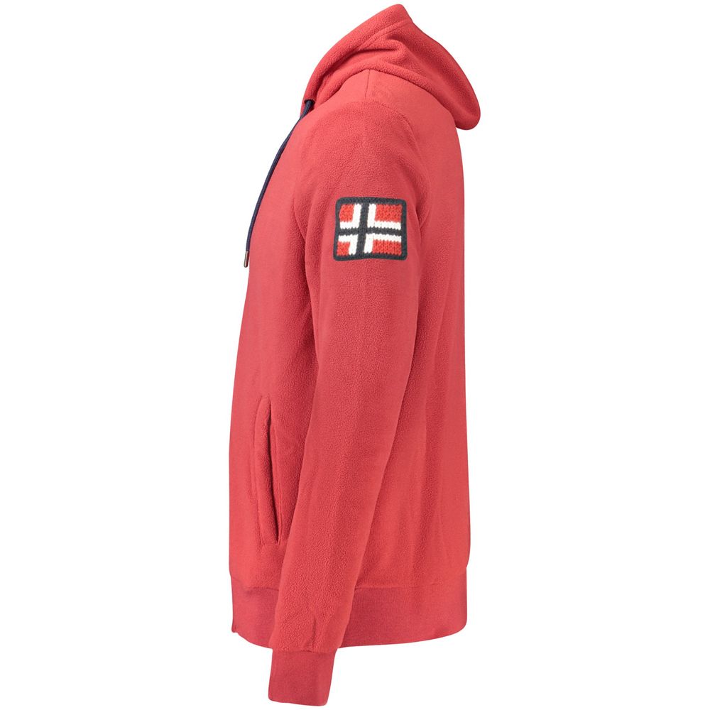 Norway 1963 Red Polyester Men Sweater
