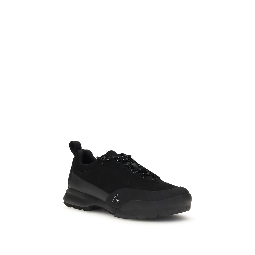 ROA Black Polyamide Athletic Sneakers