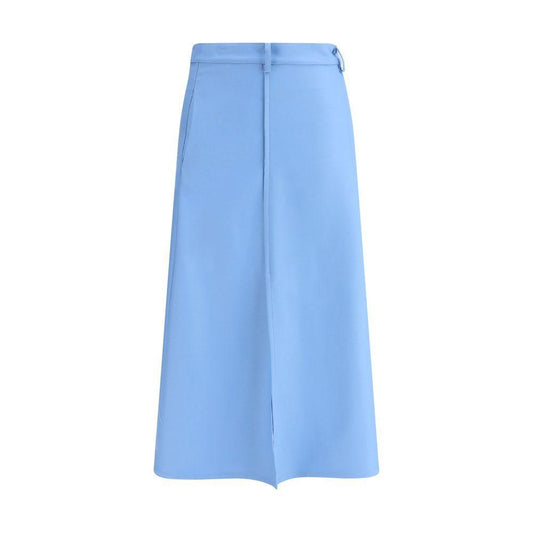 Crida Milano Seville midi Skirt CR-SIVIGLIABBLUE-0/XS