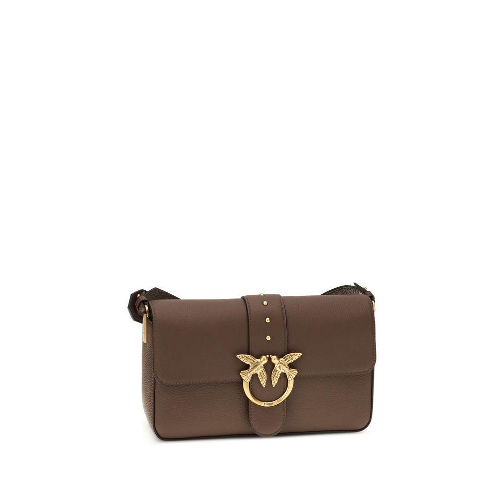 PINKO Love leather Shoulder Bag PI104524A2OXL86QBB
