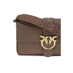 PINKO Love leather Shoulder Bag PI104524A2OXL86QBB