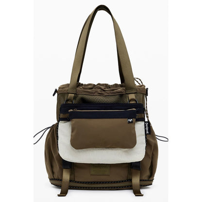 Desigual Green Polyester Handbag