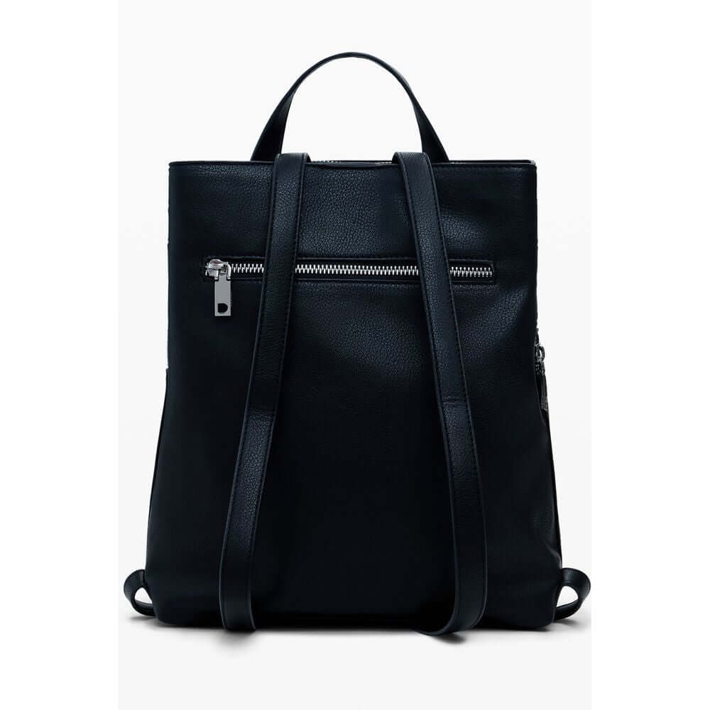 Desigual Black Polyethylene Backpack