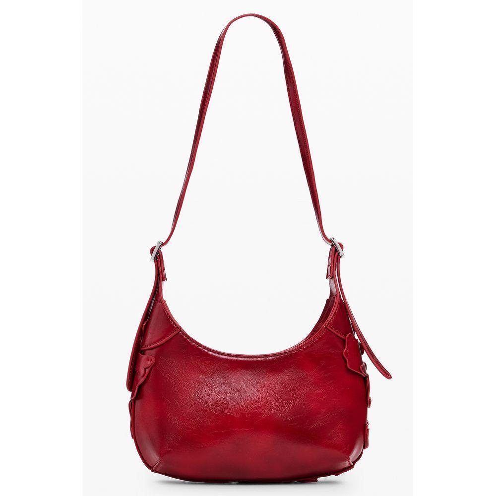 Front view with bag zipped and handles upright.