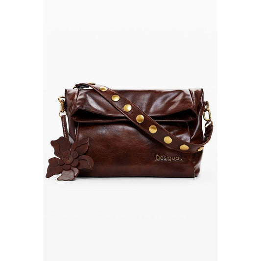 Desigual Brown Polyethylene Women Handbag