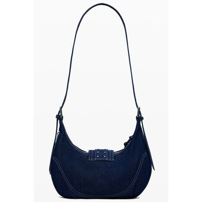 Desigual Blue Cotton Handbag