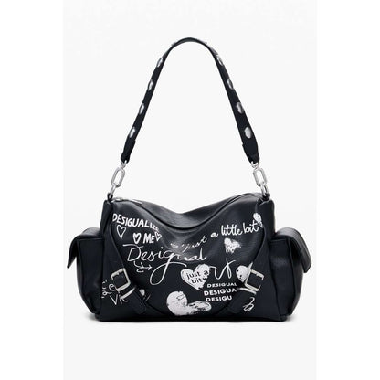 Desigual Black Polyethylene Women Handbag