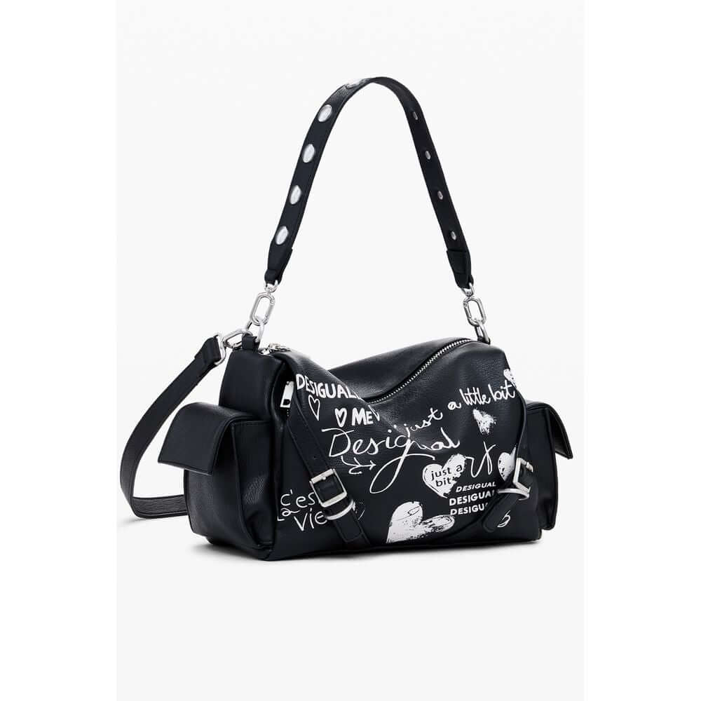 Desigual Black Polyethylene Women Handbag