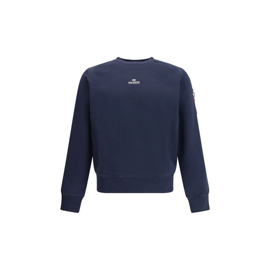 Parajumpers Sabre Basic Sweatshirt in navy, featuring a ribbed crew neck and durable design for versatile everyday wear.