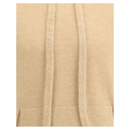 Laneus Beige Cashmere Hoodie