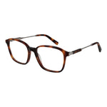 Ted Baker Brown Men Glasses Frame in acetate, full-rim style with demo lenses, 54-18-140 size. Includes branded case.
