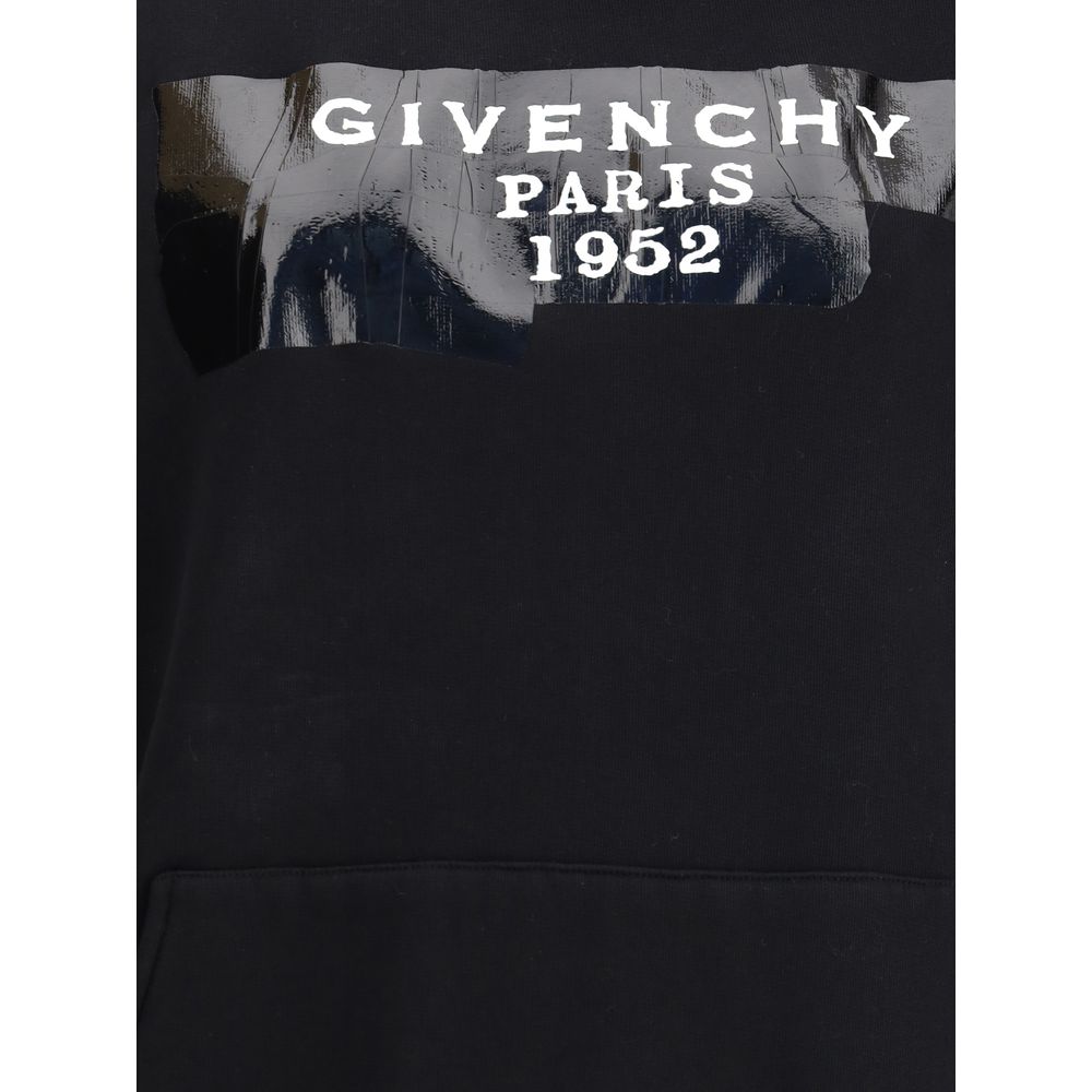 Givenchy Black Cotton Sweatshirt